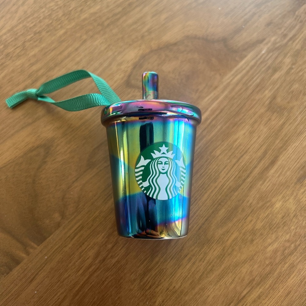 Starbucks Iridescent Ornament Cup